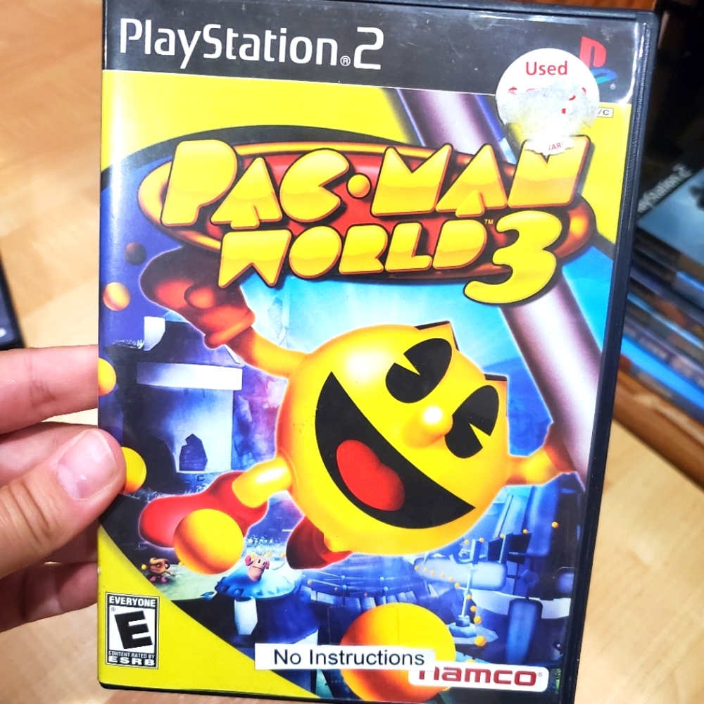 Pac man world 3 ps2 game